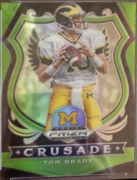 Tom Brady [Neon Green Prizm] #100