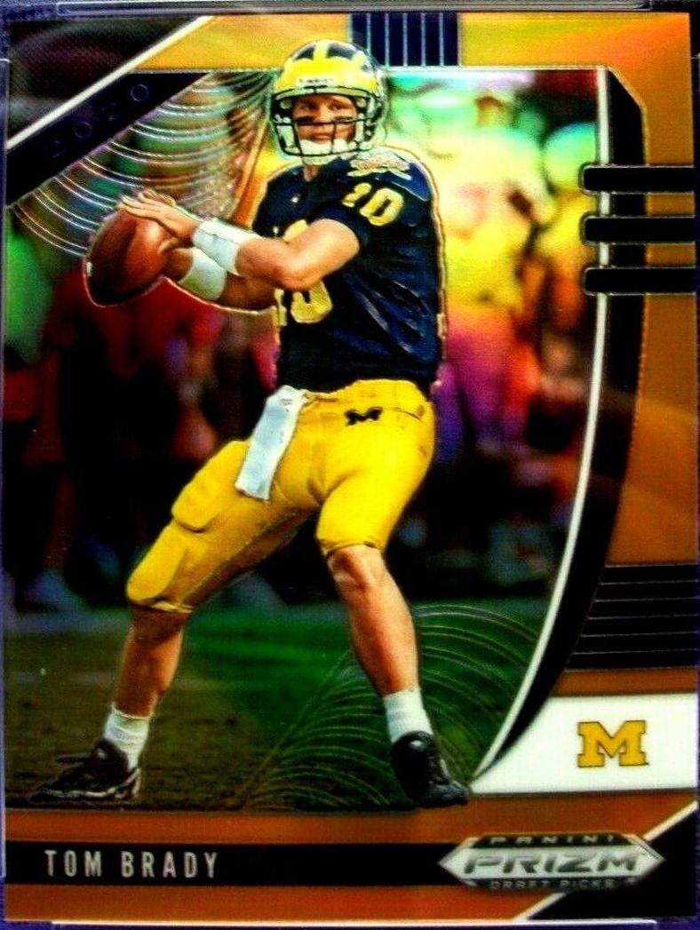 Tom Brady [Neon Orange Prizm] #97