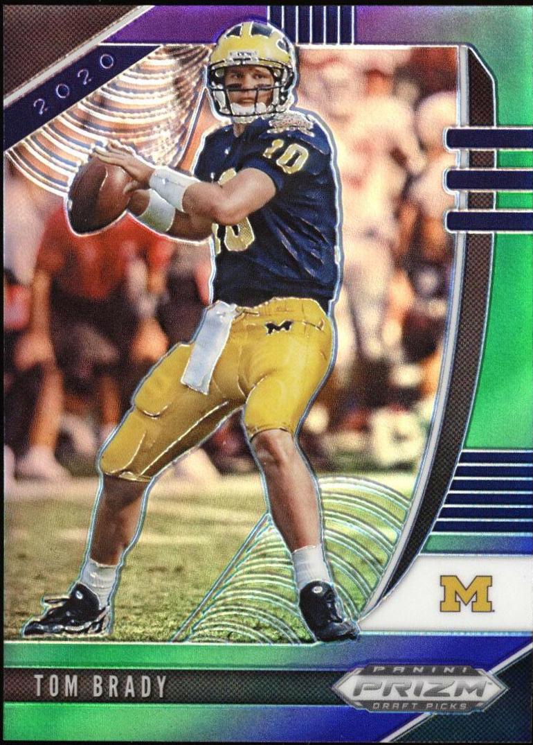 Tom Brady [Purple, Green Prizm] #97