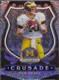 Tom Brady [White Sparkle Prizm] #100