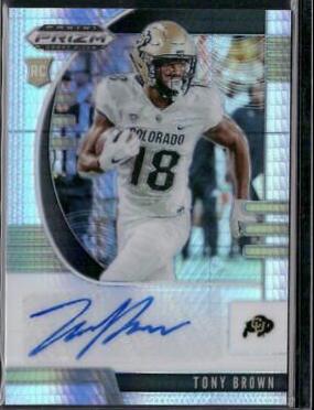 Tony Brown [Autograph Hyper Prizm] #291