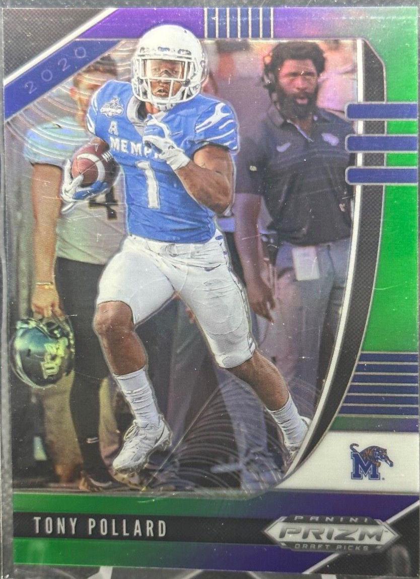 Tony Pollard [Purple, Green Prizm] #98