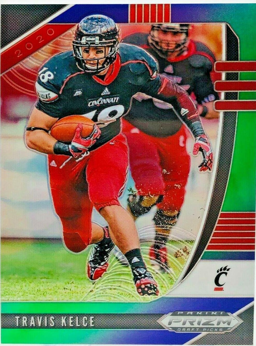 Travis Kelce [Purple, Green Prizm] #99
