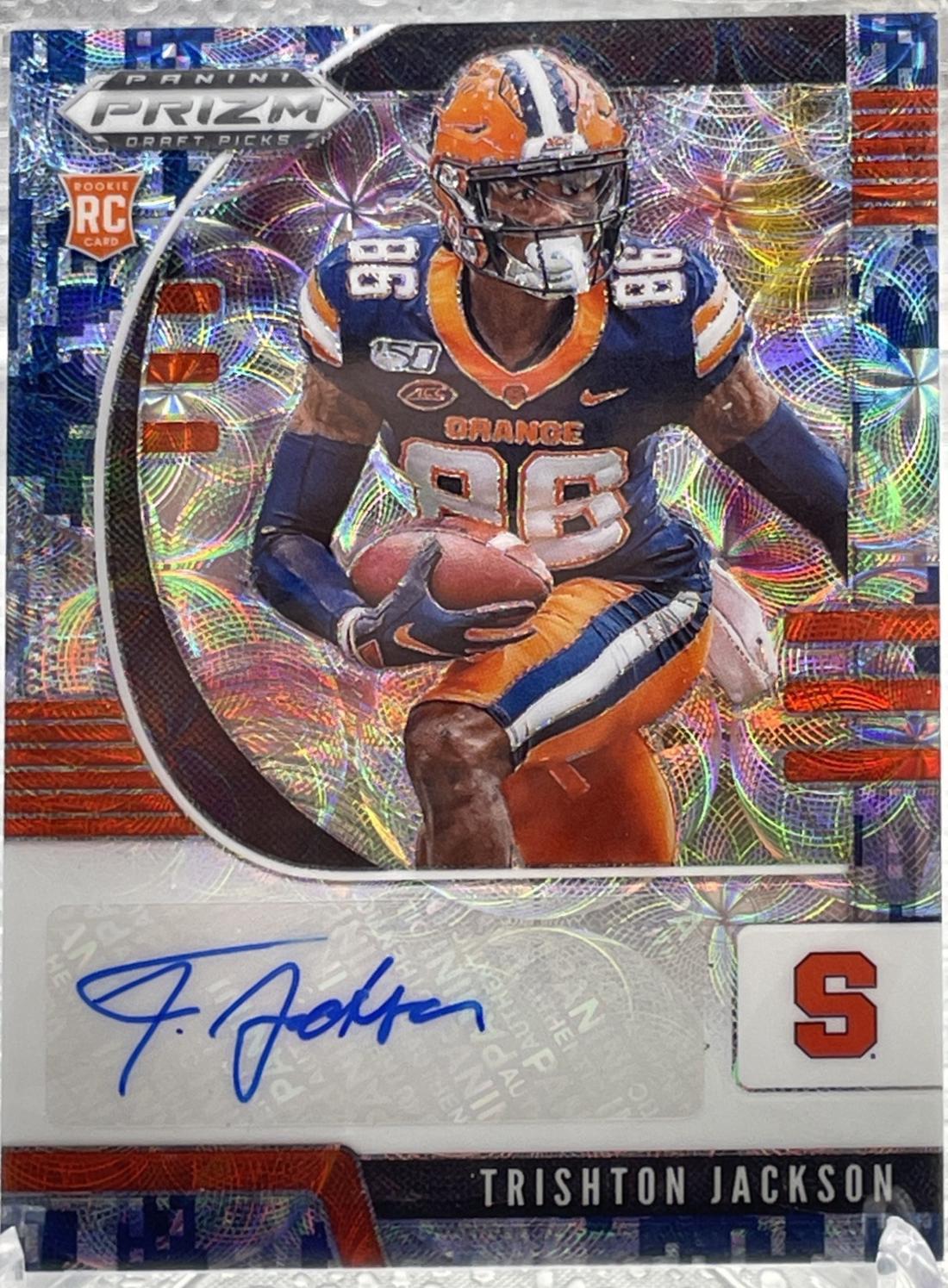 Trishton Jackson [Autograph Camo Prizm] #286