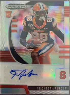 Trishton Jackson [Autograph Snakeskin Prizm] #286