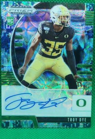 Troy Dye [Autograph Camo Prizm] #228