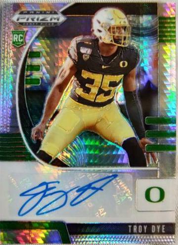 Troy Dye [Autograph Hyper Prizm] #228