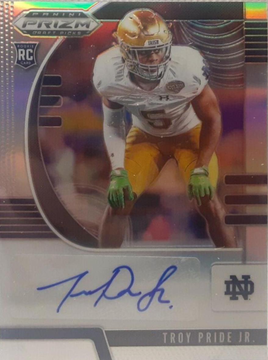 Troy Pride Jr. [Autograph Snakeskin Prizm] #224