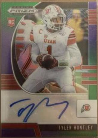 Tyler Huntley [Autograph Purple Green Prizm] #128