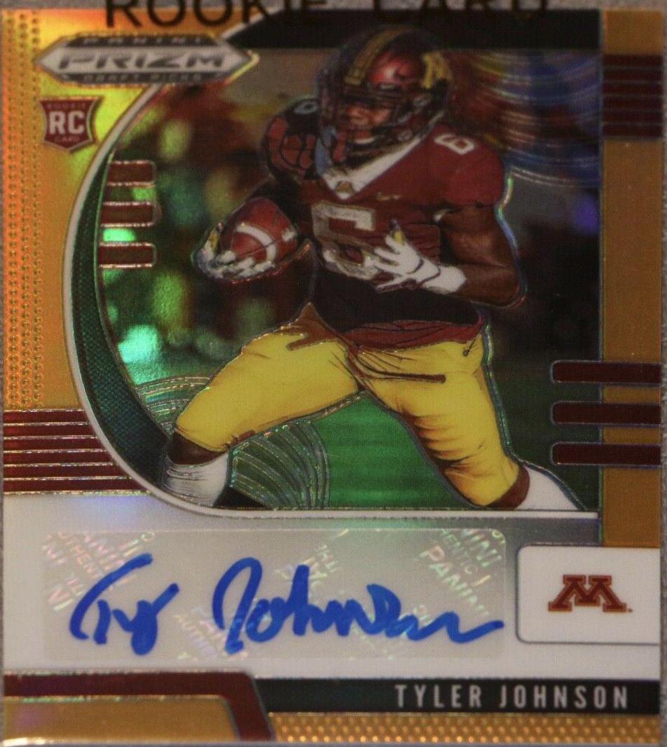 Tyler Johnson [Autograph Orange Prizm] #125