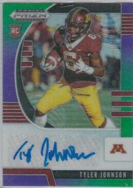 Tyler Johnson [Autograph Purple Green Prizm] #125