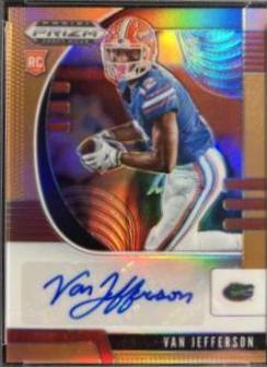 Van Jefferson [Autograph Orange Prizm] #283