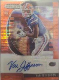 Van Jefferson [Autograph Orange Pulsar Prizm] #283