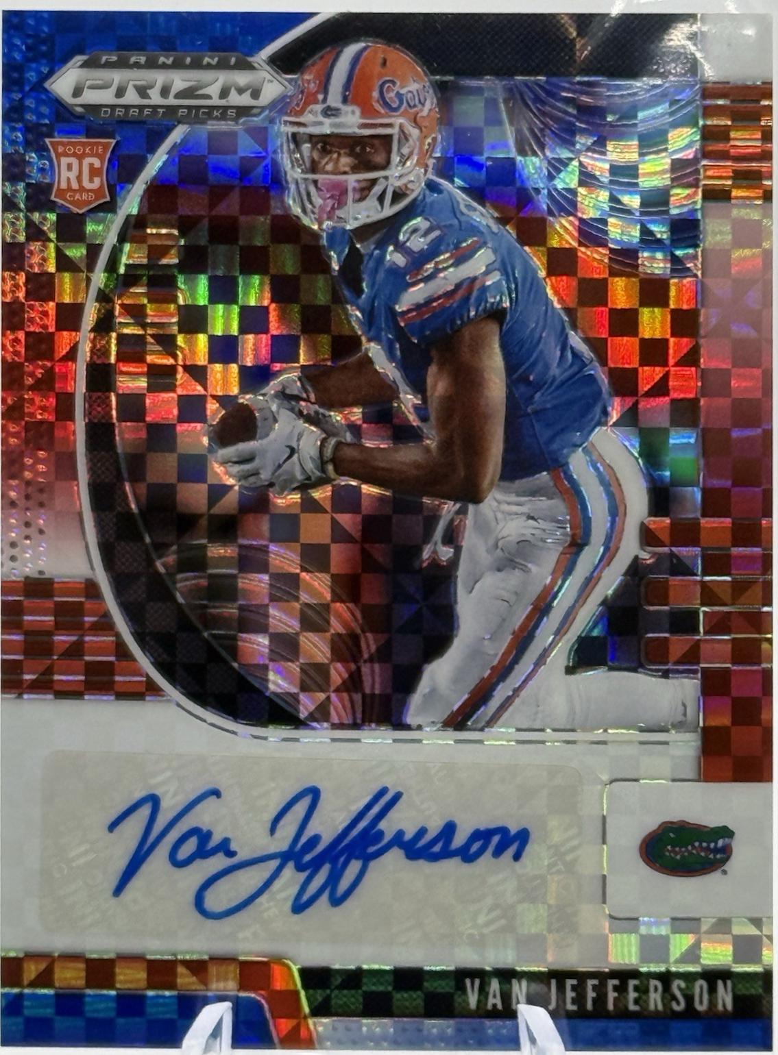 Van Jefferson [Autograph Red White Blue Prizm] #283