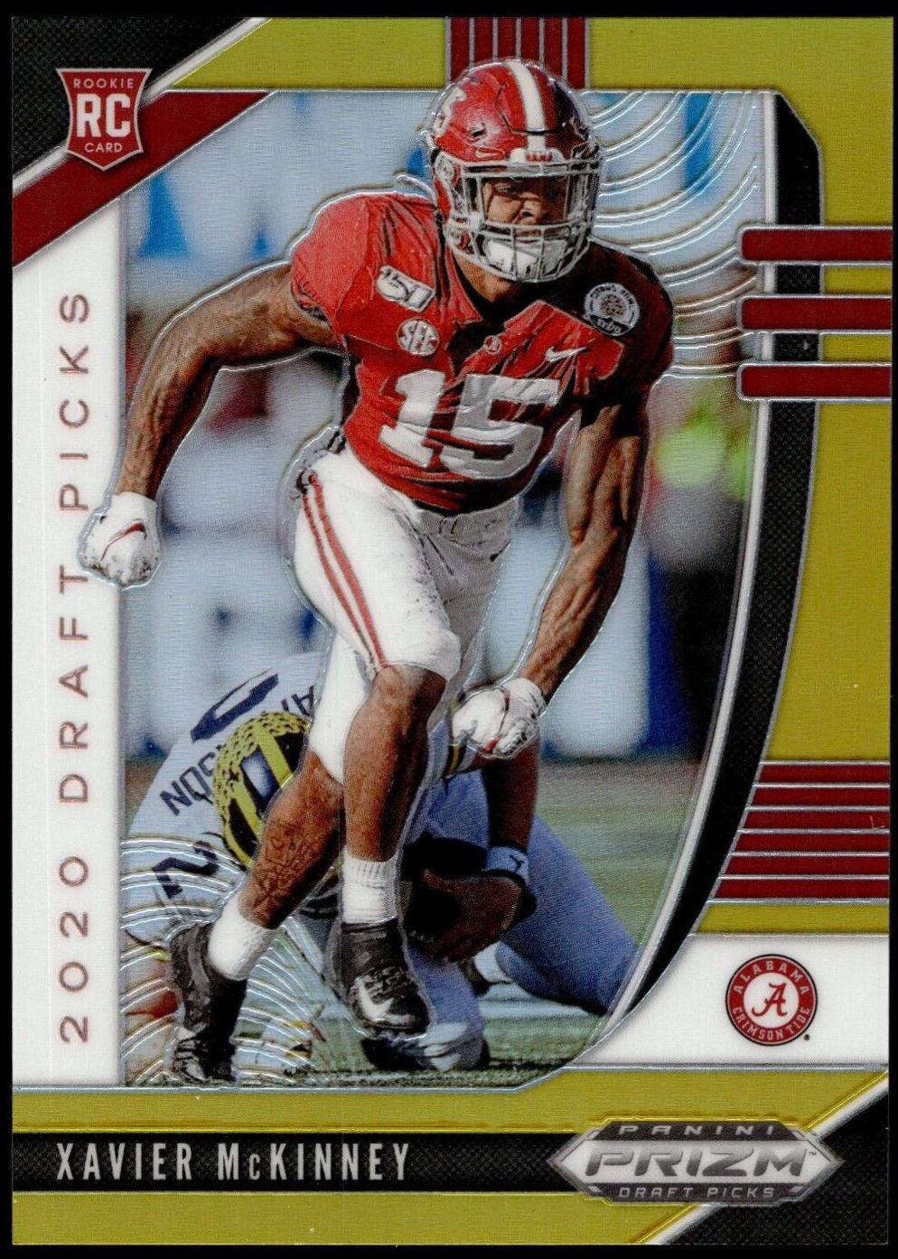 Xavier McKinney [Gold Prizm] #168