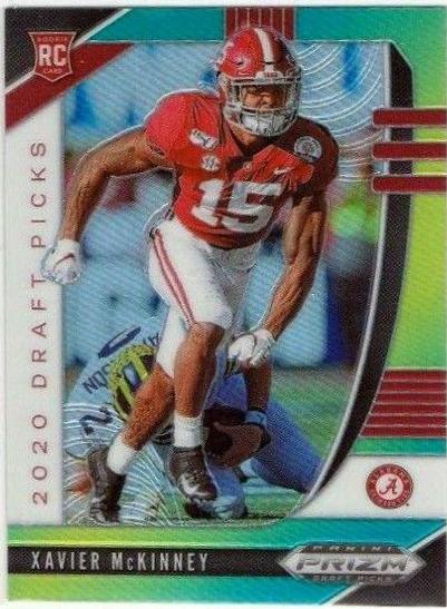 Xavier McKinney [Green, Yellow Prizm] #168