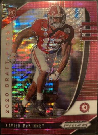 Xavier McKinney [Pink Pulsar Prizm] #168