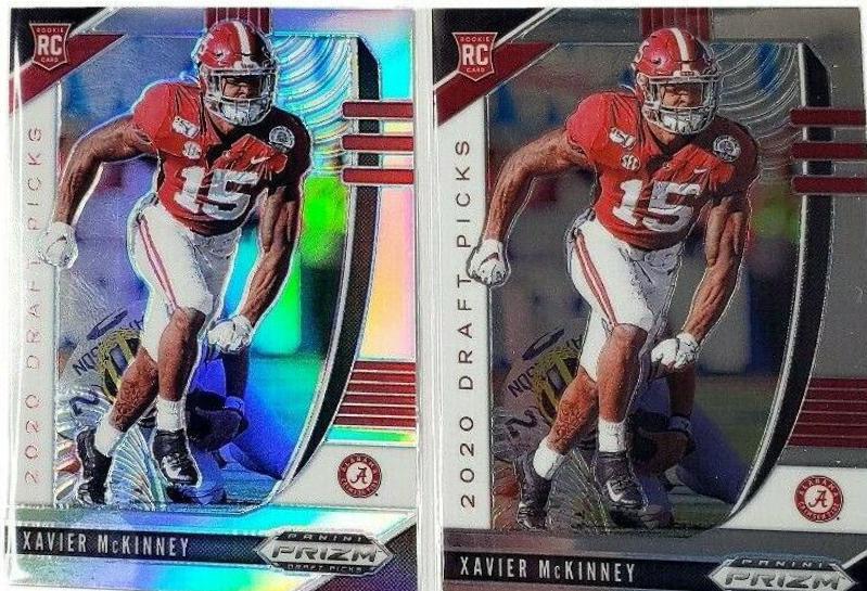 Xavier McKinney [Silver Prizm] #168