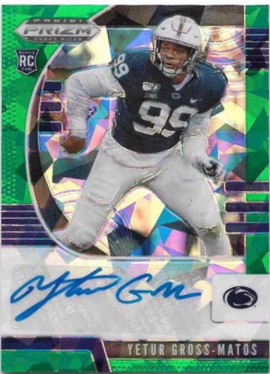 Yetur Gross Matos [Autograph Green Ice Prizm] #159