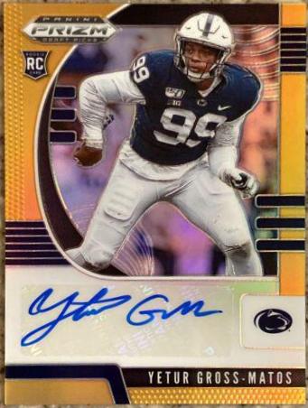 Yetur Gross Matos [Autograph Orange Prizm] #159