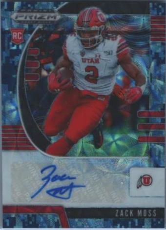 Zack Moss [Autograph Camo Prizm] #139