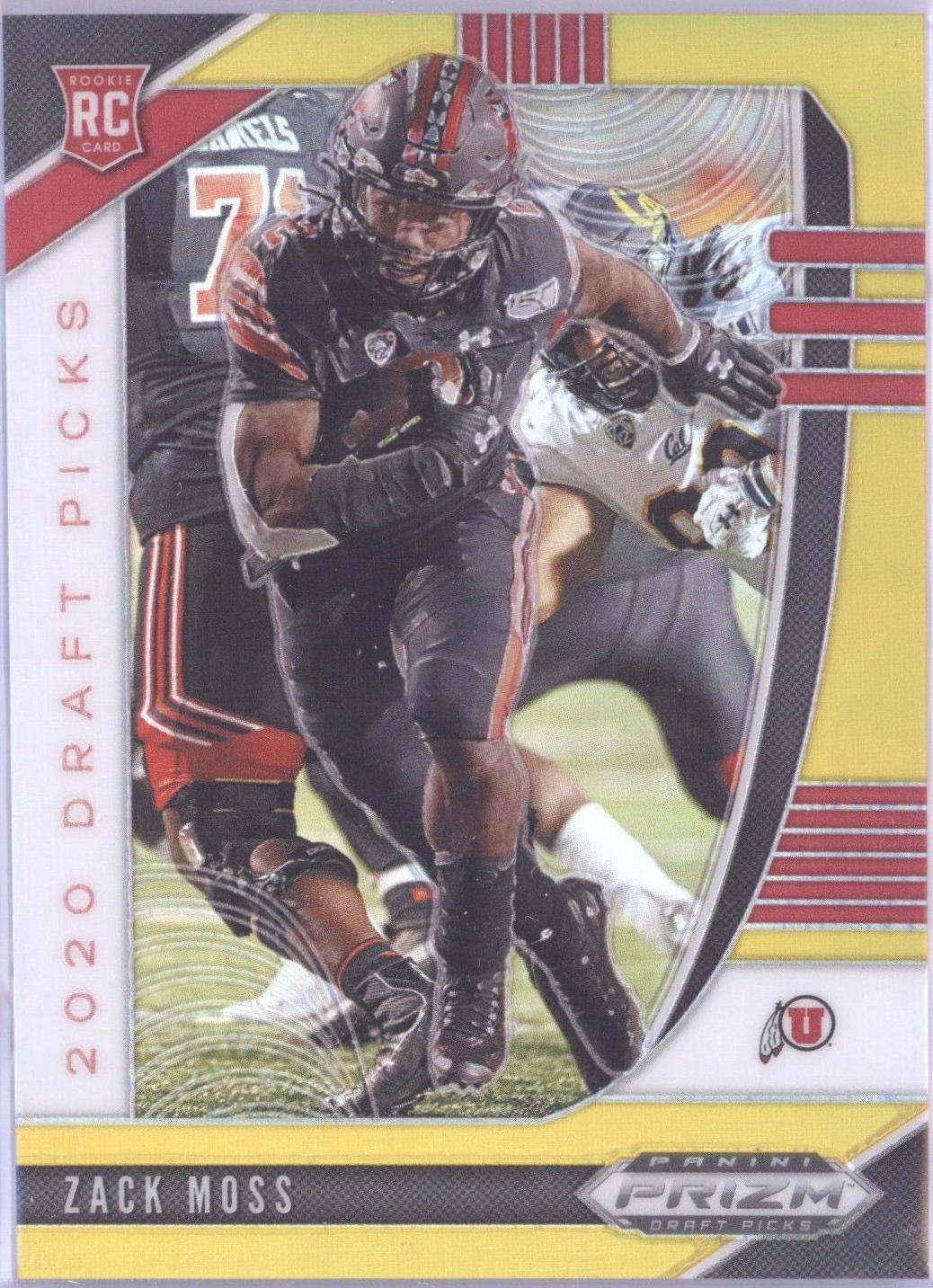 Zack Moss [Gold Prizm] #139