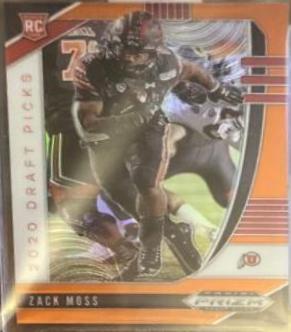 Zack Moss [Orange Prizm] #139