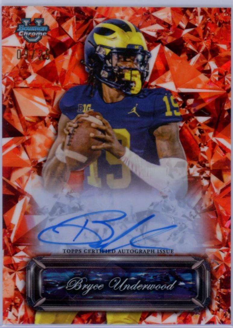 Bryce Underwood [Orange] #SS-BU