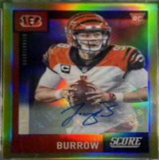 Joe Burrow [Signature Gold Zone] #438