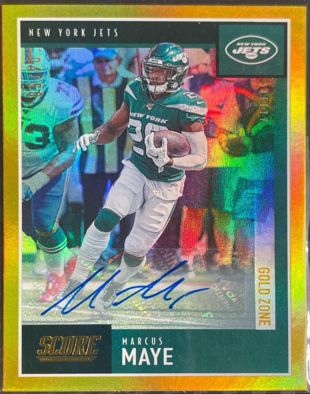 Marcus Maye [Signature Gold Zone] #41