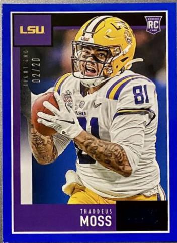 Thaddeus Moss [Blue] #411