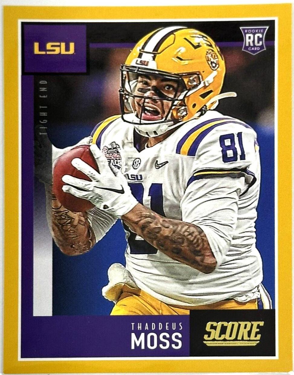 Thaddeus Moss [Gold] #411