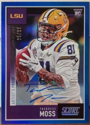 Thaddeus Moss [Signature Artist's Proof] #411