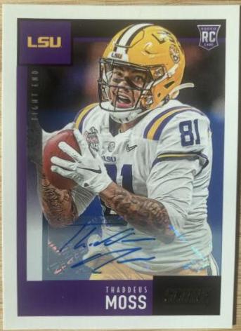 Thaddeus Moss [Signature] #411