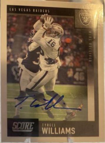 Tyrell Williams [Signature] #154
