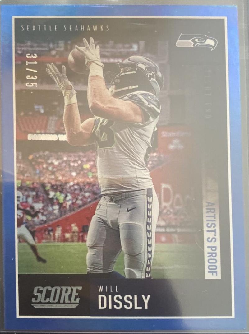 Will Dissly [Artist's Proof] #322
