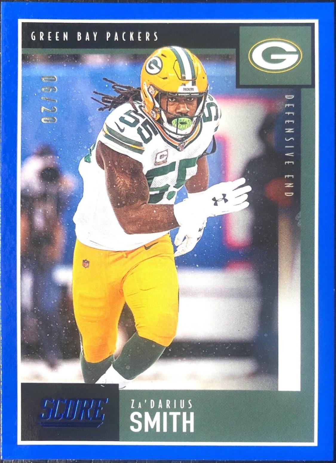 Za'Darius Smith [Blue] #235
