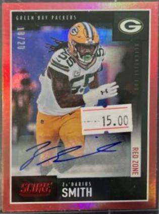 Za'Darius Smith [Signature Red Zone] #235