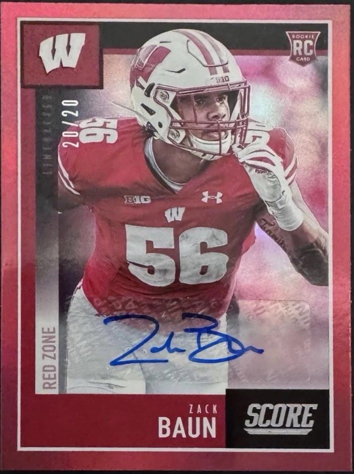 Zack Baun [Signature Red Zone] #365
