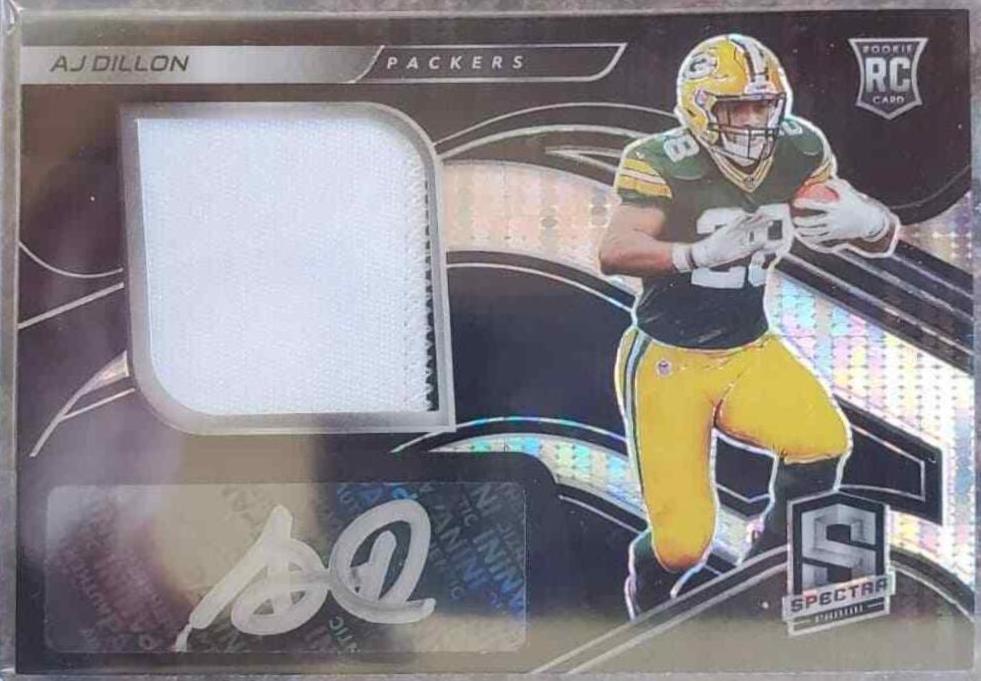AJ Dillon [Patch Autograph Neon Black Light] #228