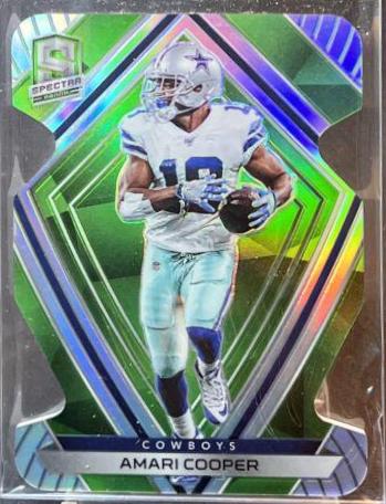 Amari Cooper [Green Die Cut] #21