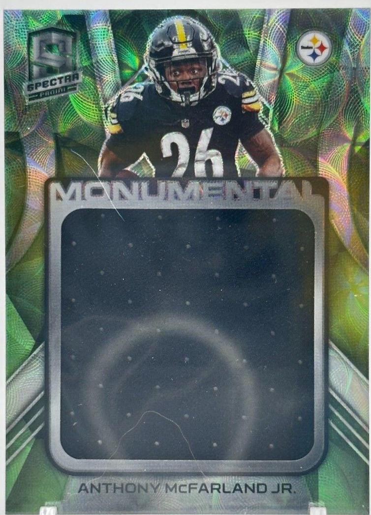 Anthony McFarland Jr. [Patch Autograph Neon Green] #240