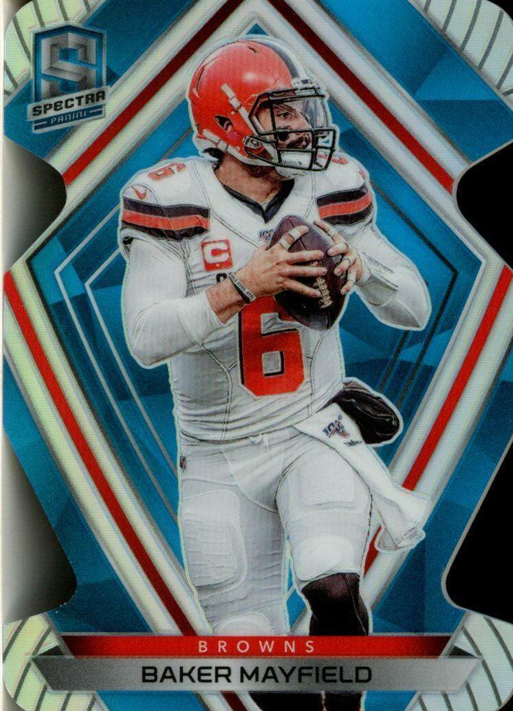 Baker Mayfield [Blue Die Cut] #123