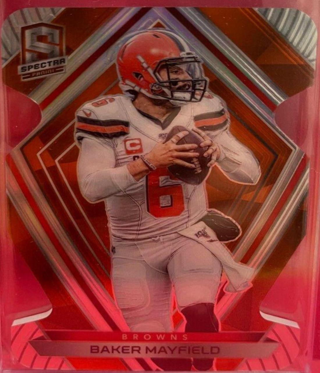 Baker Mayfield [Orange Die Cut] #123
