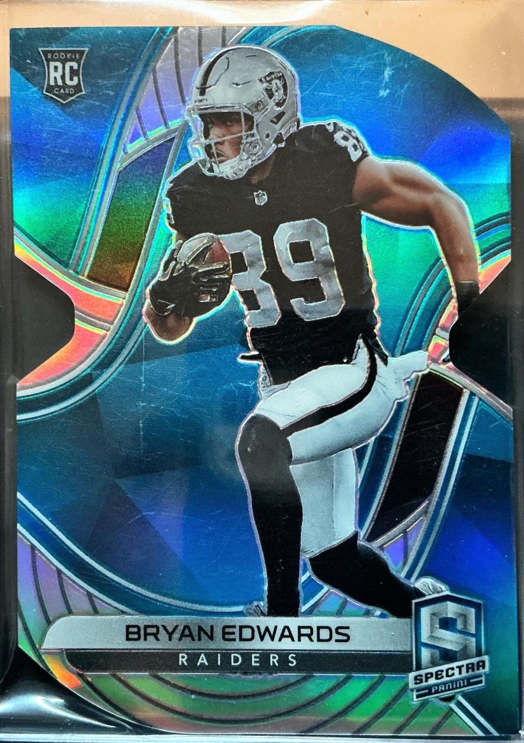 Bryan Edwards [Blue Die Cut] #164