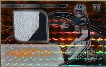 CeeDee Lamb [Patch Autograph Neon Orange] #208