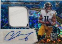 Chase Claypool [Patch Autograph Neon Blue] #221