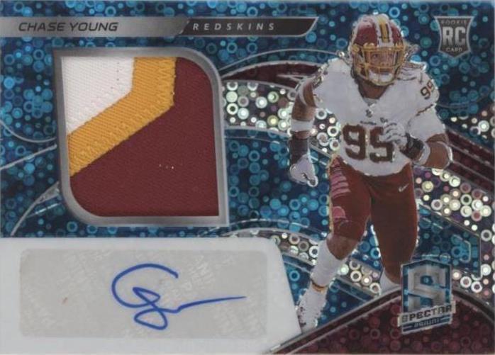 Chase Young [Patch Autograph Neon Blue] #215