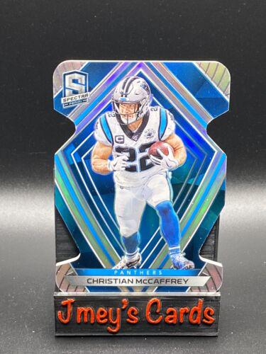 Christian McCaffrey [Blue Die Cut] #95