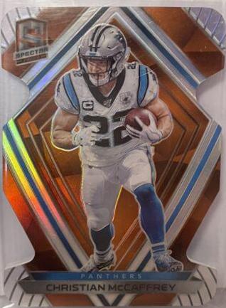 Christian McCaffrey [Orange Die Cut] #95
